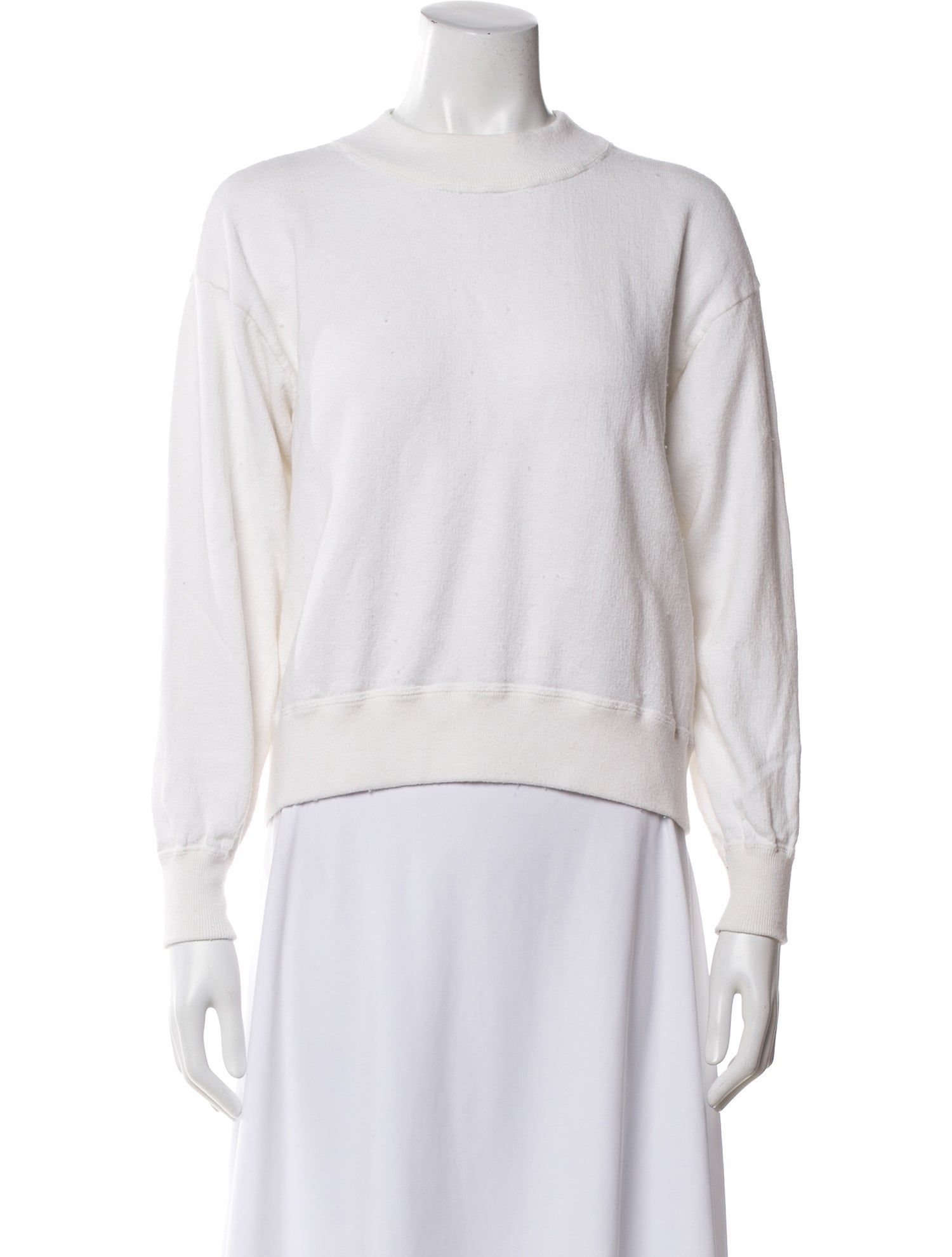 Naked Cashmere Mock Neck Long Sleeve Sweatshirt