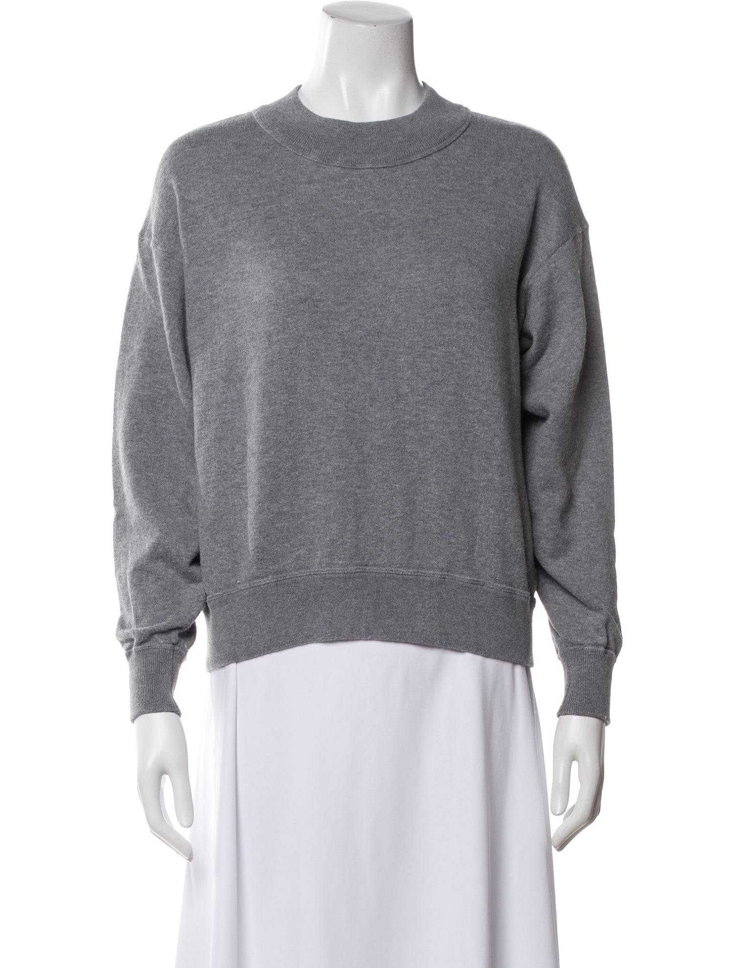 Naked Cashmere Mock Neck Long Sleeve Sweatshirt