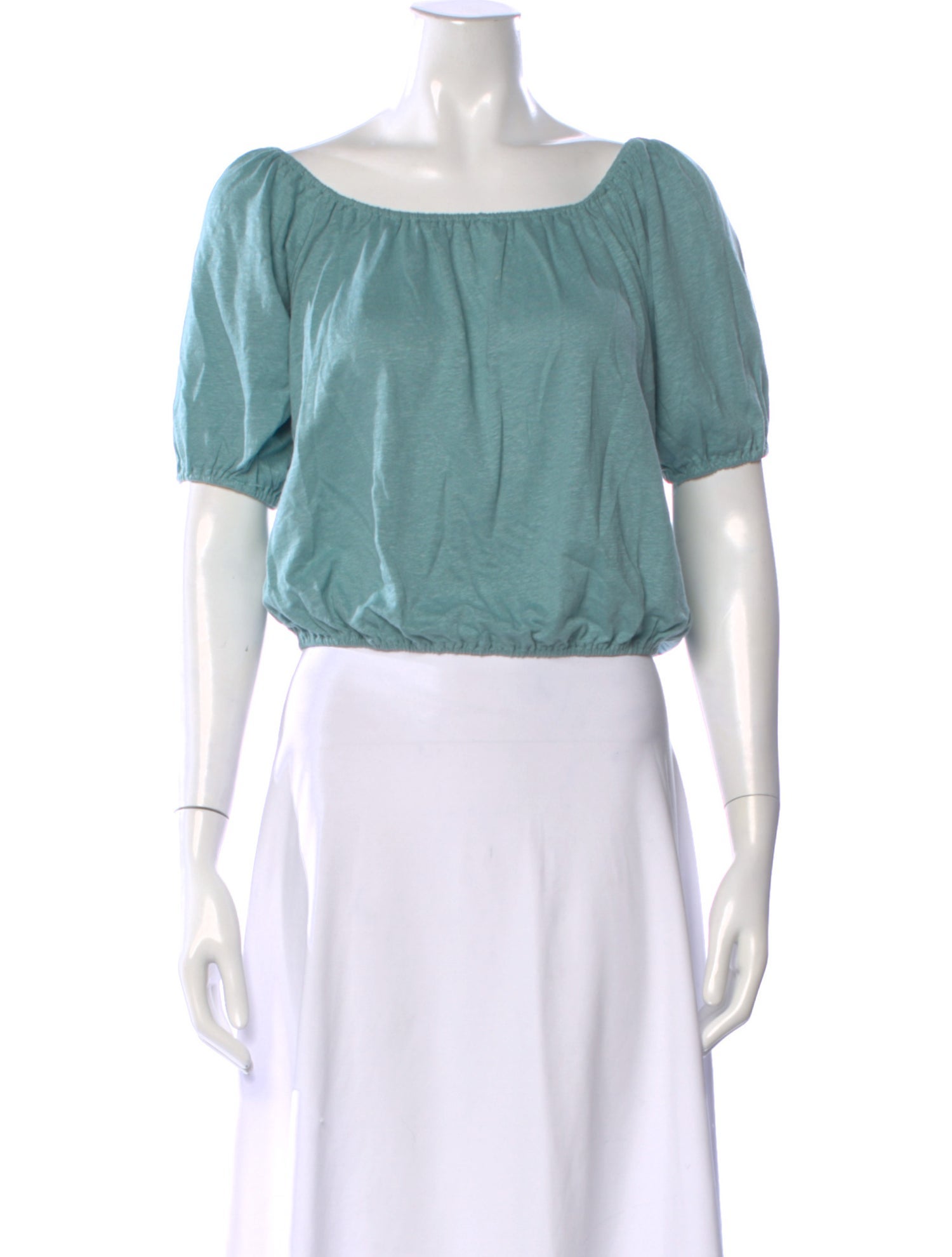 Naked Cashmere Scoop Neck Short Sleeve Top