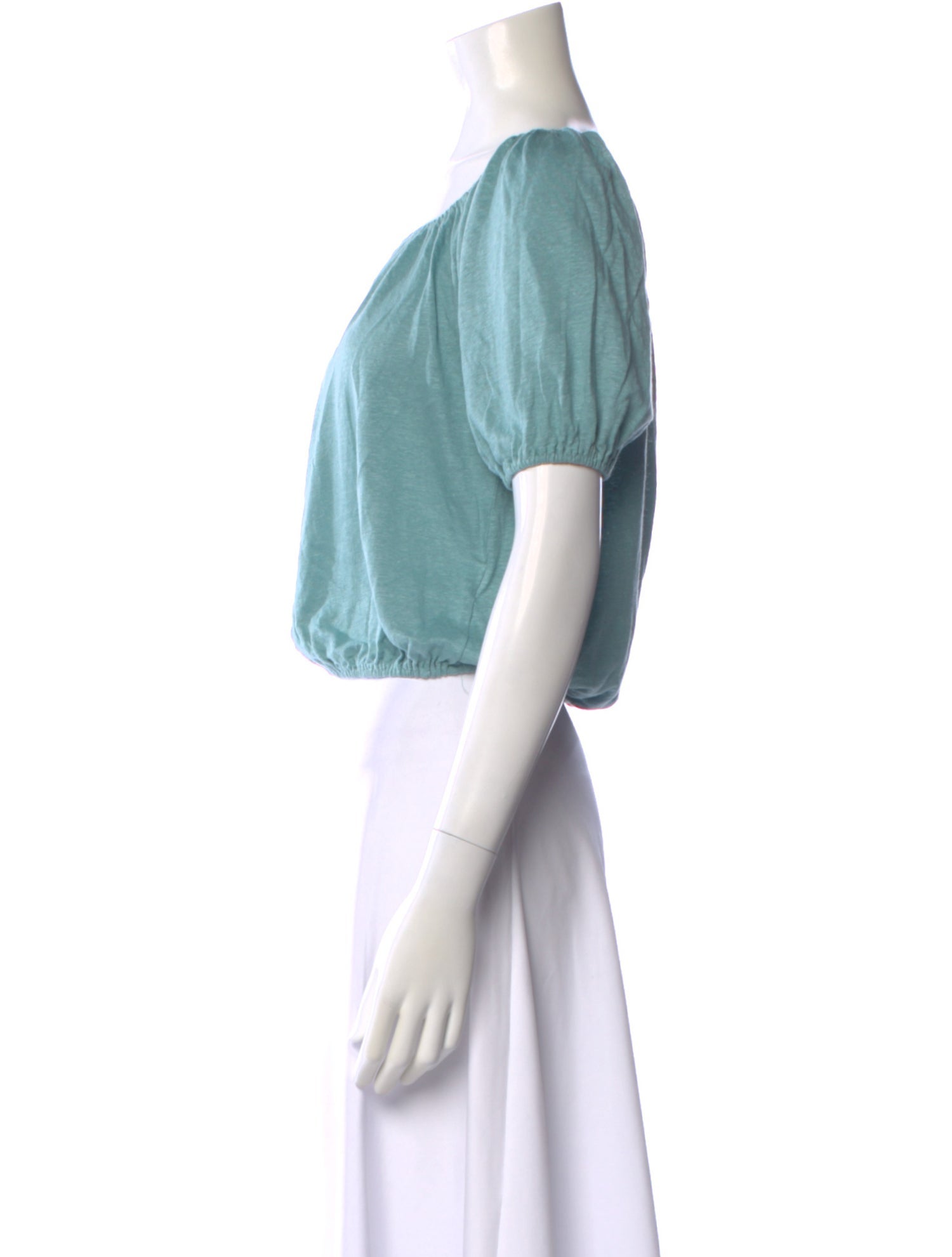 Naked Cashmere Scoop Neck Short Sleeve Top