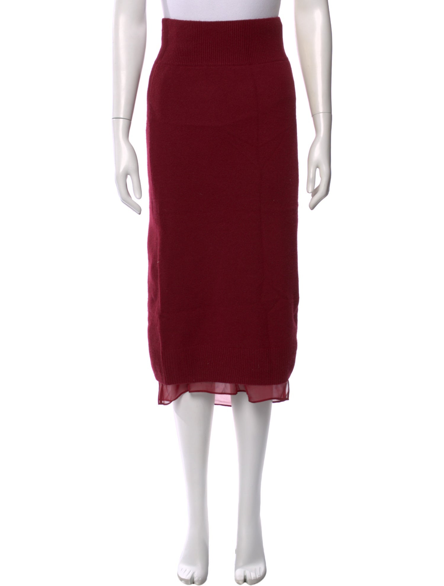 Naked Cashmere Cashmere Midi Length Skirt