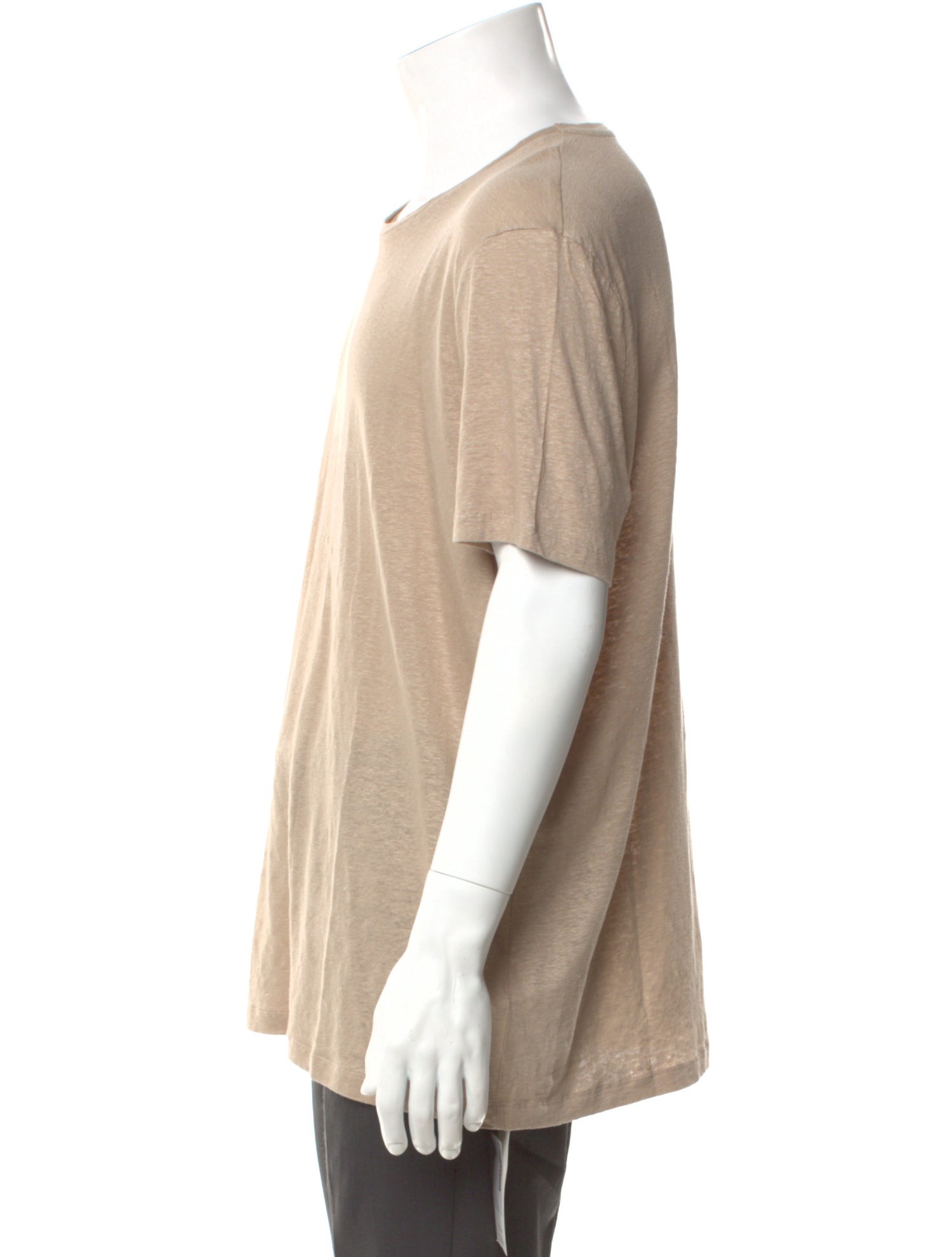 Naked Cashmere Linen Scoop Neck T-Shirt
