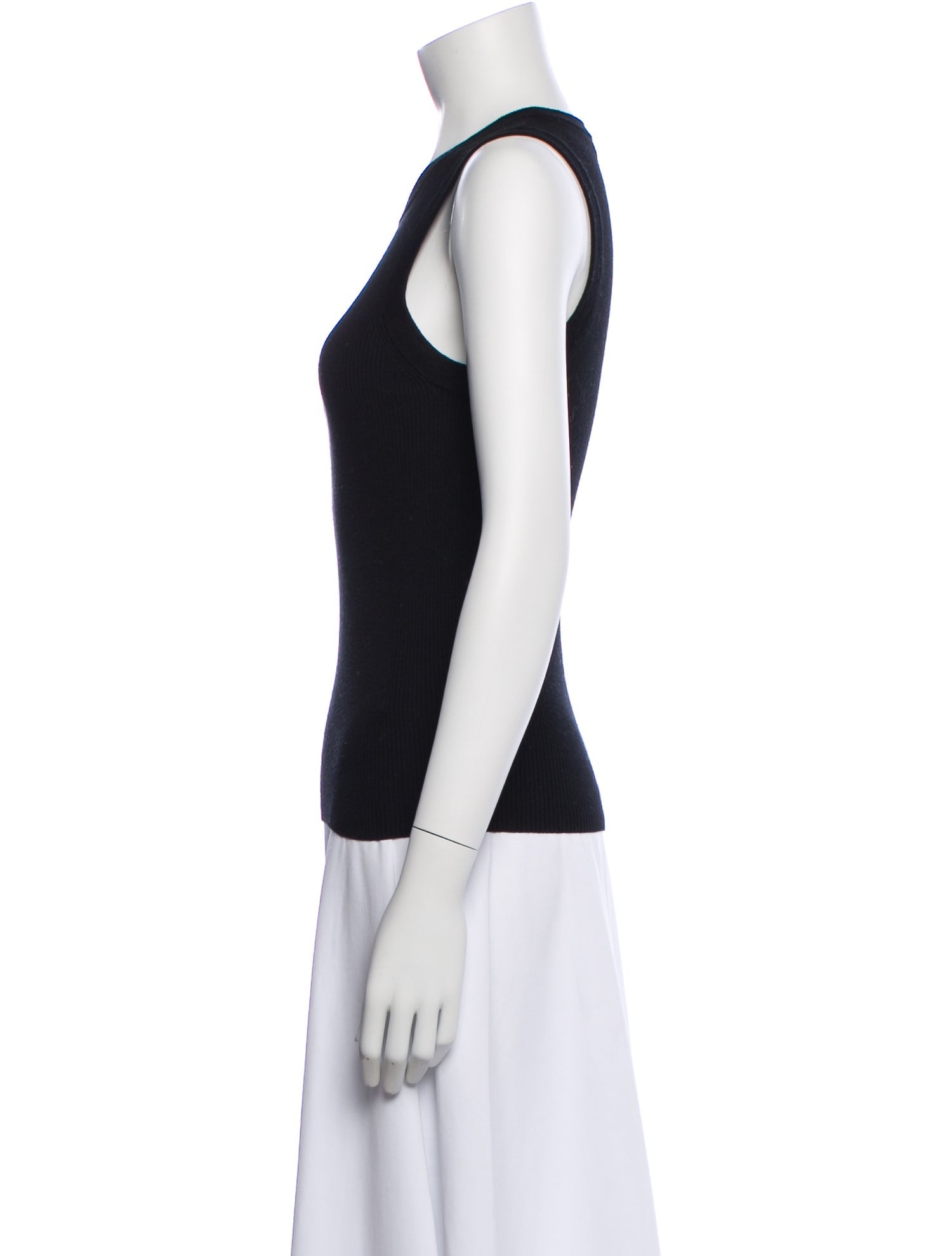 Naked Cashmere Crew Neck Sleeveless Top