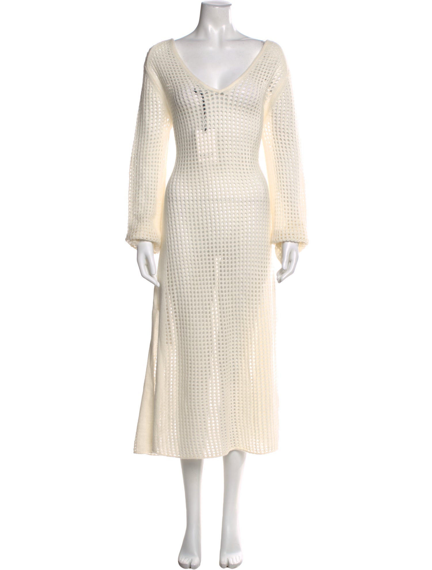 Naked Cashmere Cashmere Long Dress w/ Tags in White, Women's M Naked Cashmere Cashmere Long Dress w/ Tags in White, Women's M