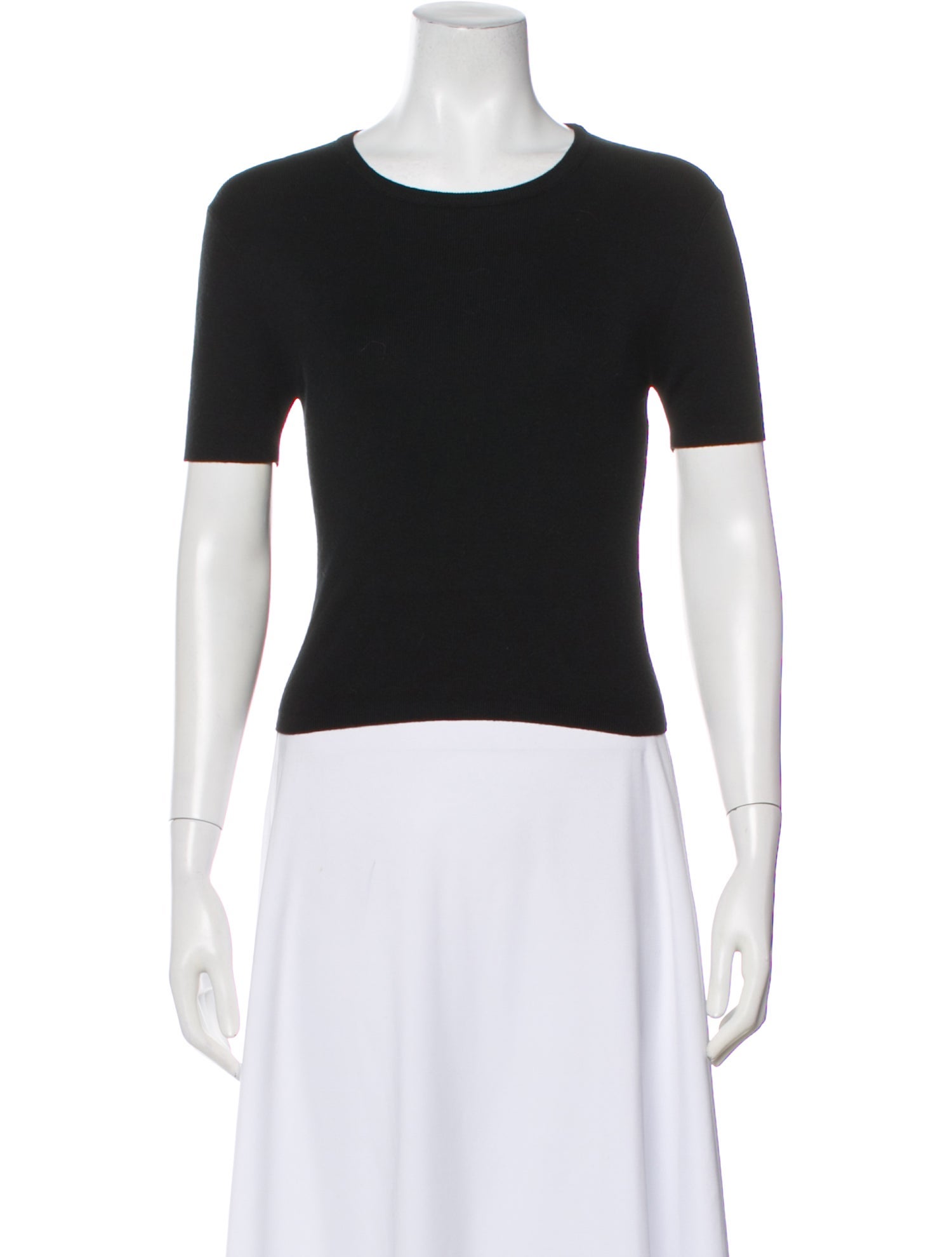 Naked Cashmere Crew Neck Short Sleeve Top
