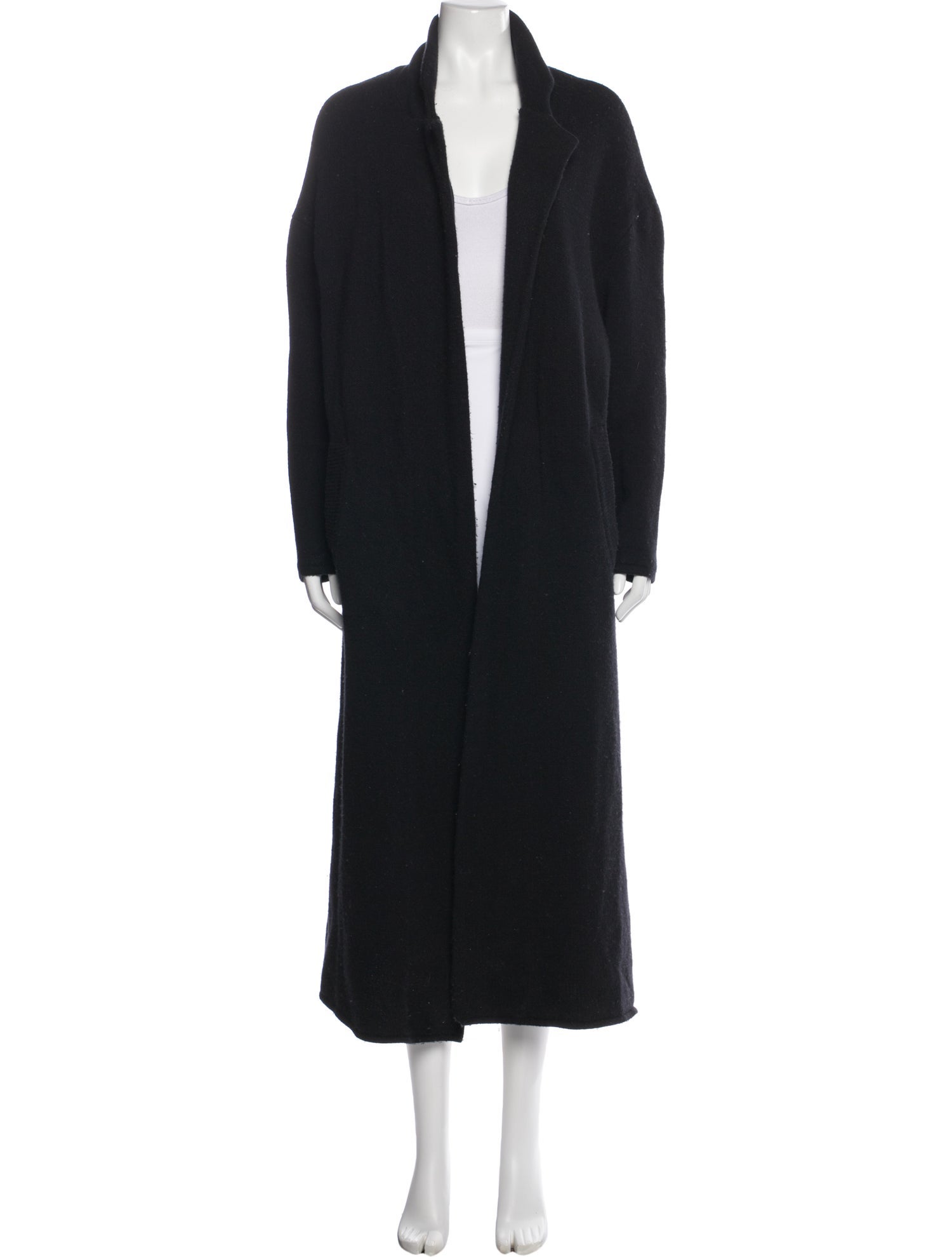 Naked Cashmere Wool Open Front Sweater