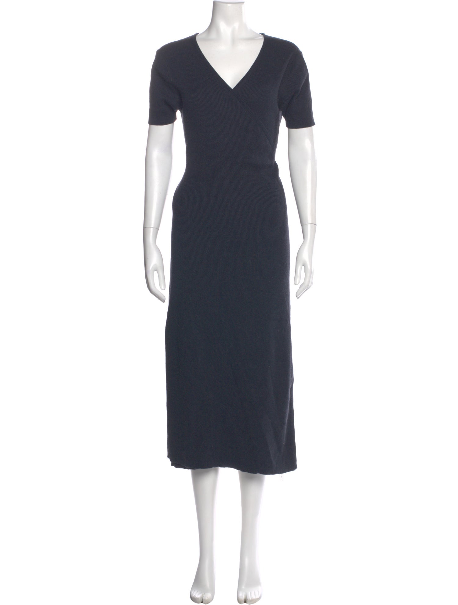 Naked Cashmere V-Neck Long Dress