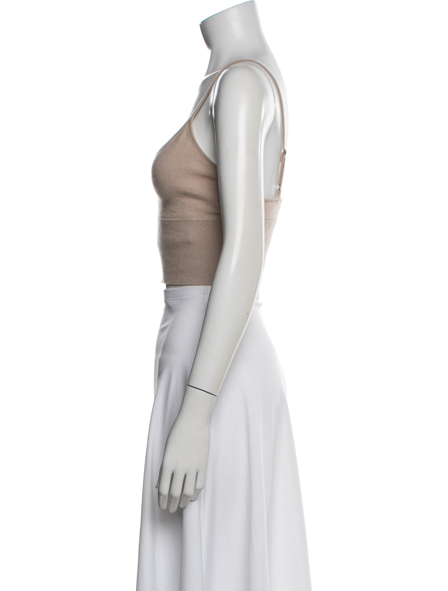 Naked Cashmere Cashmere V-Neck Crop Top