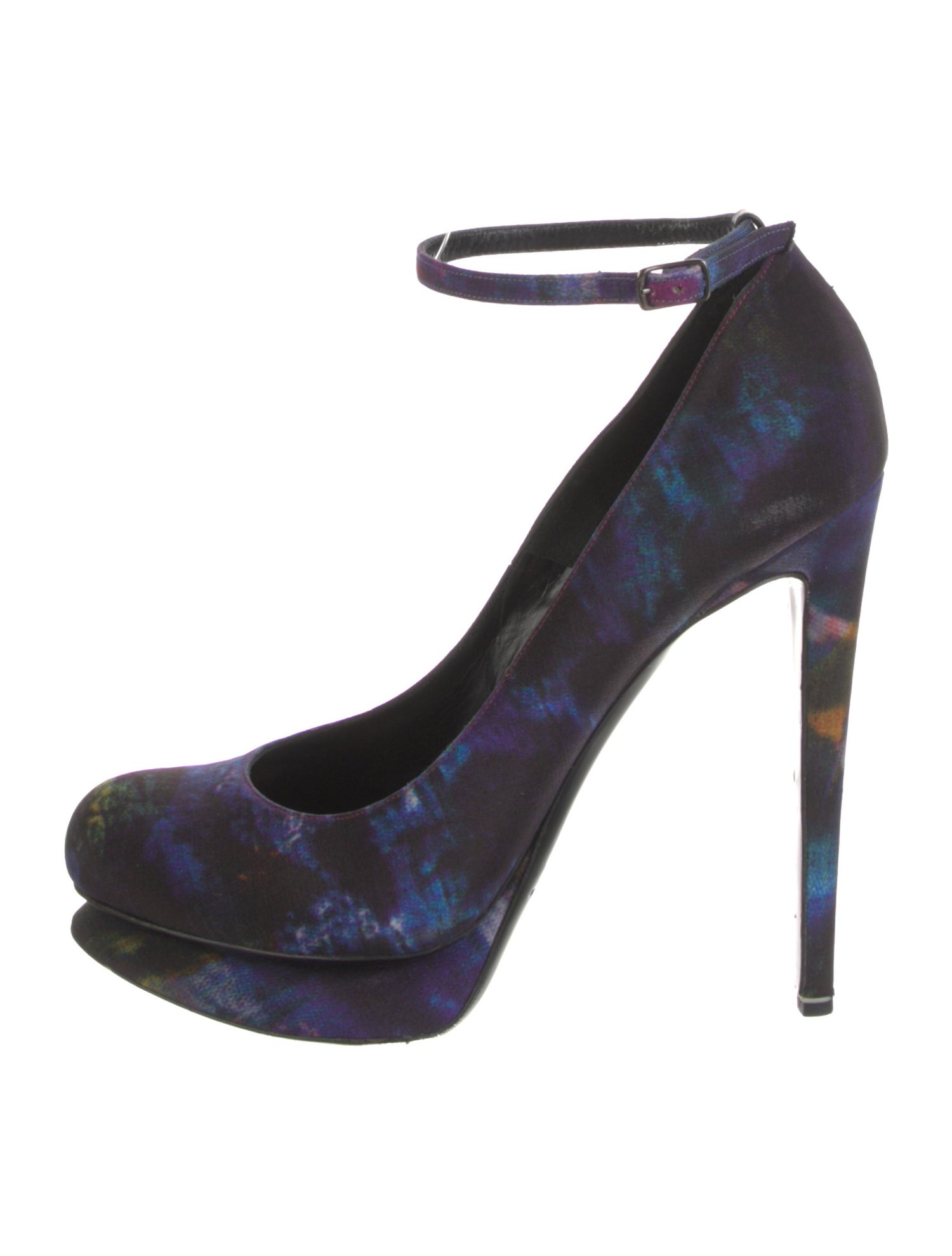 Nicholas Kirkwood x Erdem Satin Printed Pumps