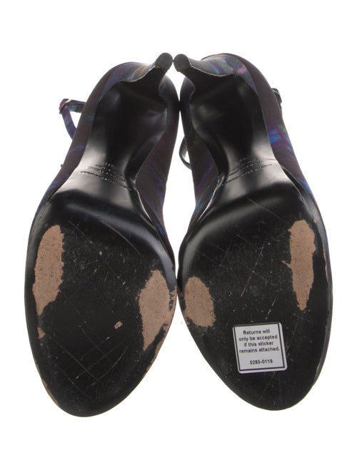 Nicholas Kirkwood x Erdem Satin Printed Pumps
