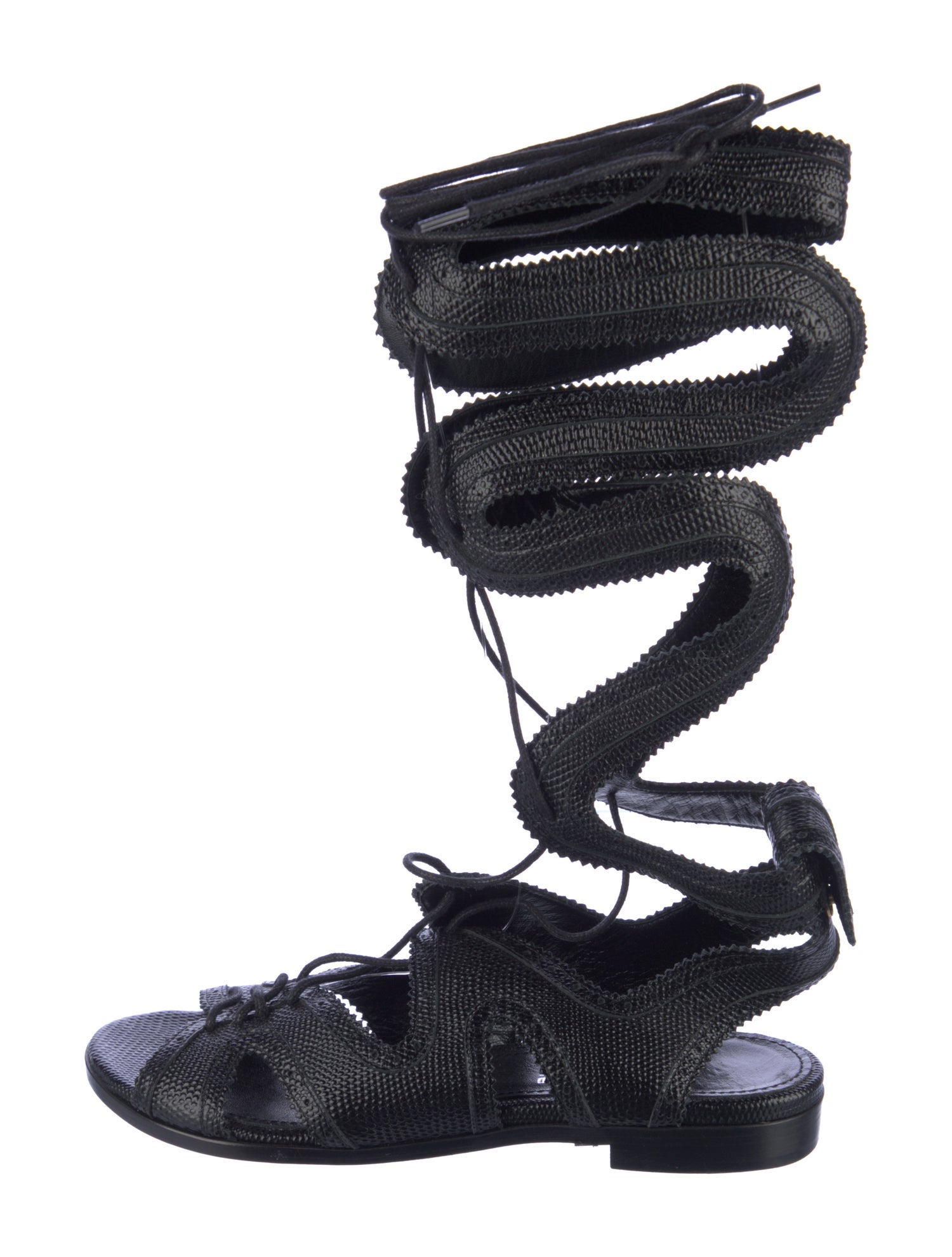 Nicholas Kirkwood x Erdem Leather Gladiator Sandals