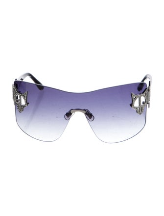 Naked Wolfe Shield Gradient Sunglasses