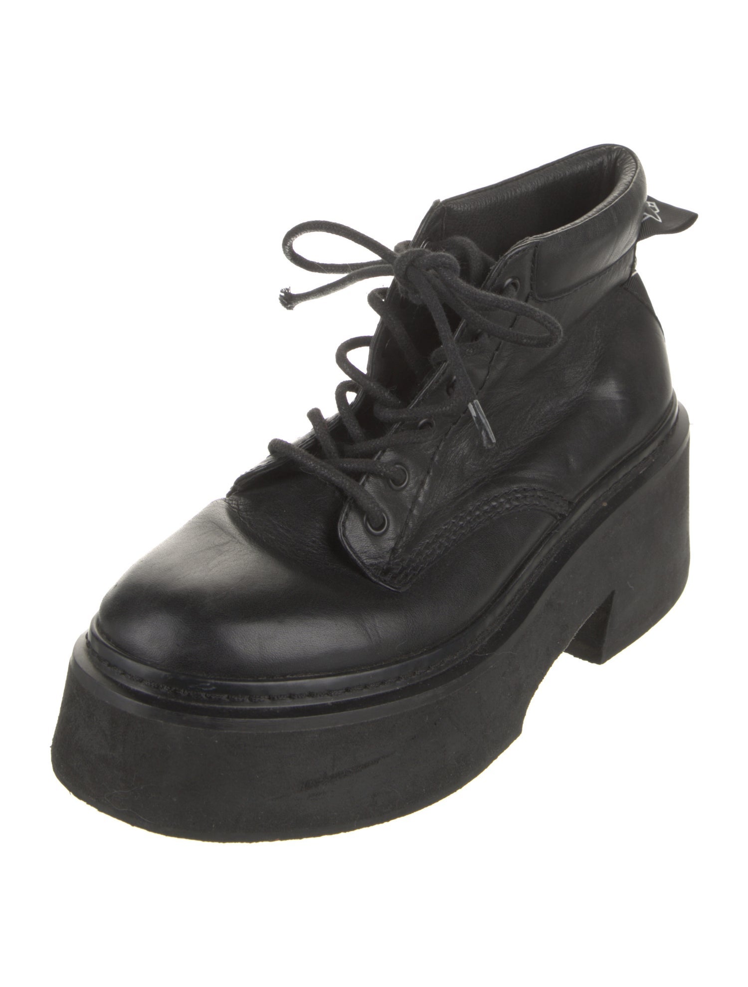 Naked Wolfe Leather Combat Boots