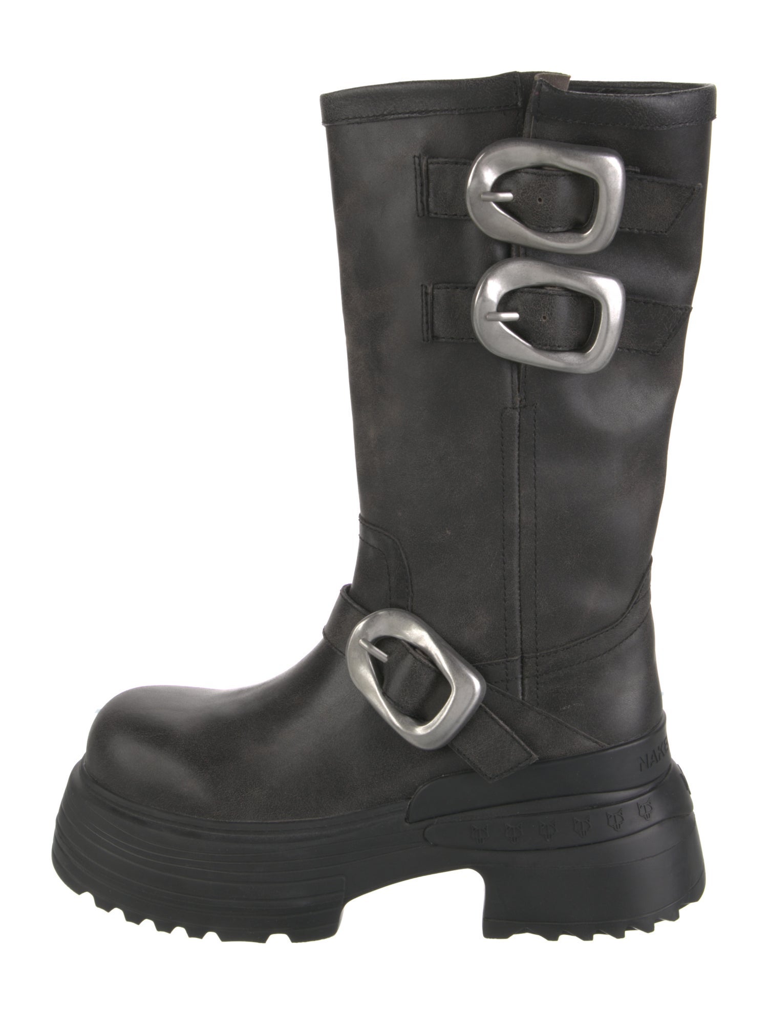 Naked Wolfe Leather Moto Boots