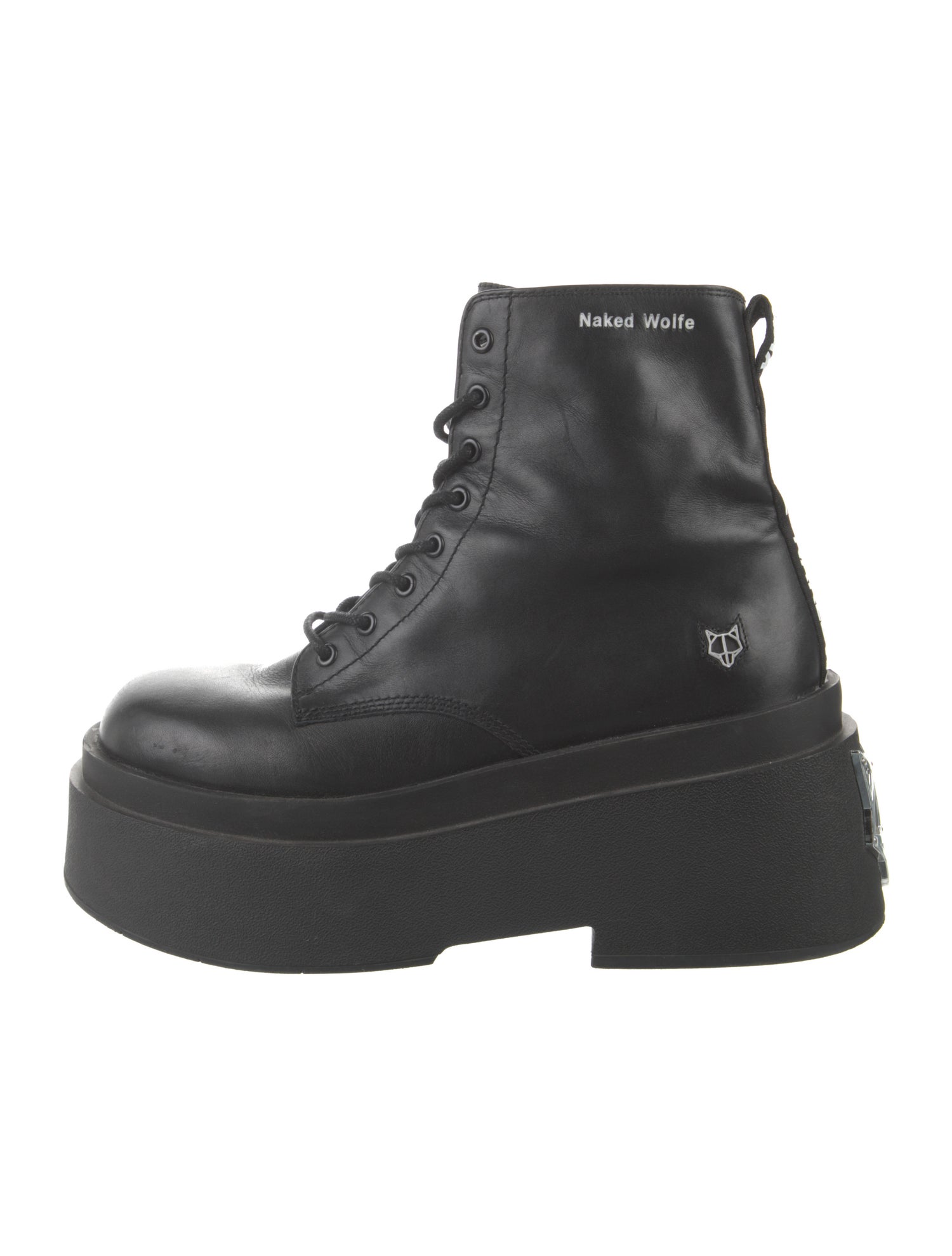 Naked Wolfe Leather Combat Boots