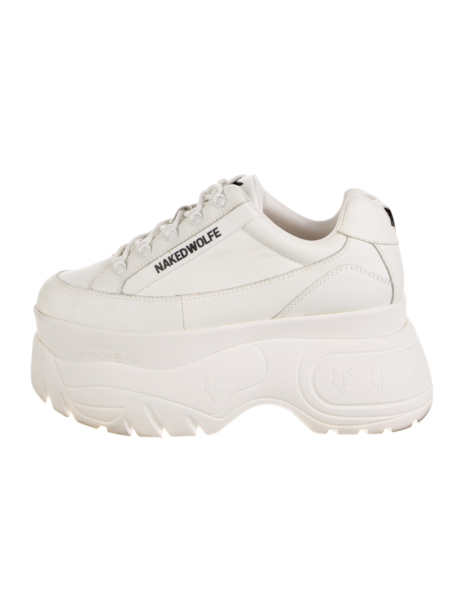 Naked Wolfe Leather Chunky Sneakers