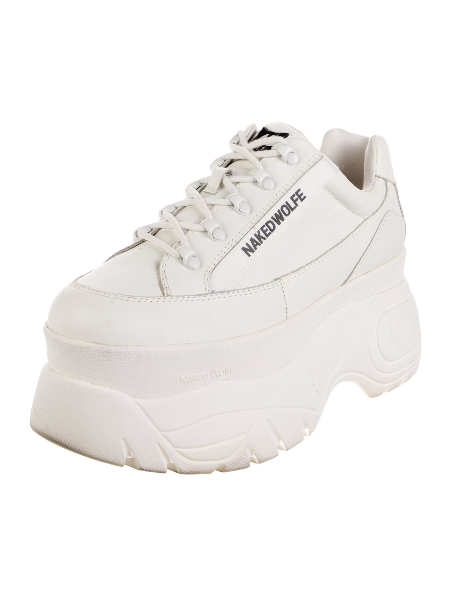 Naked Wolfe Leather Chunky Sneakers