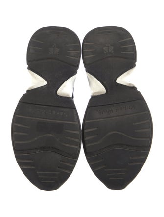 Naked Wolfe Leather Printed Chunky Sneakers