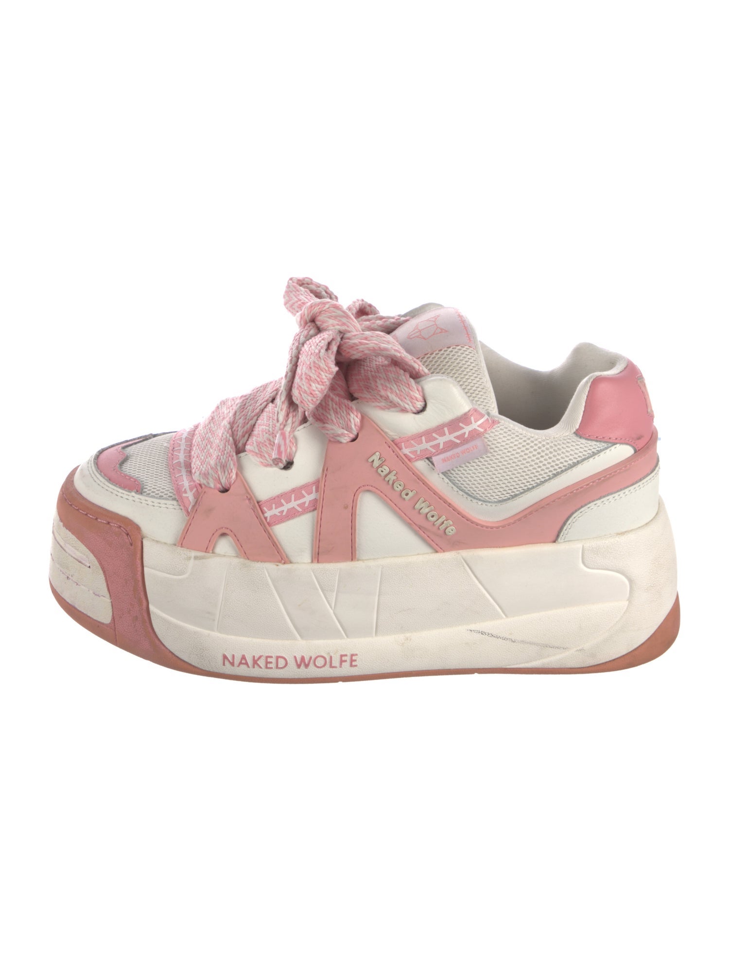 Naked Wolfe Leather Chunky Sneakers