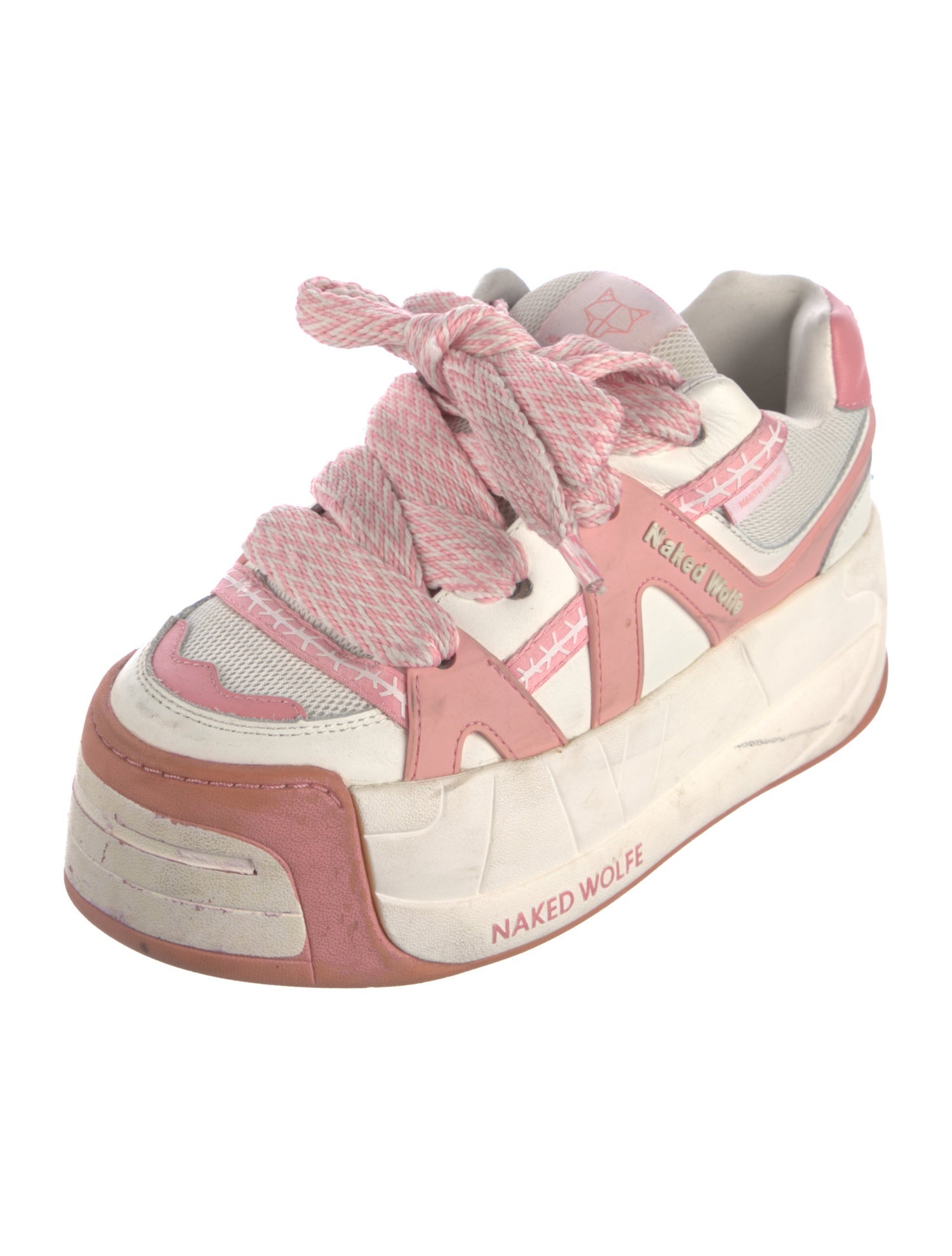 Naked Wolfe Leather Chunky Sneakers