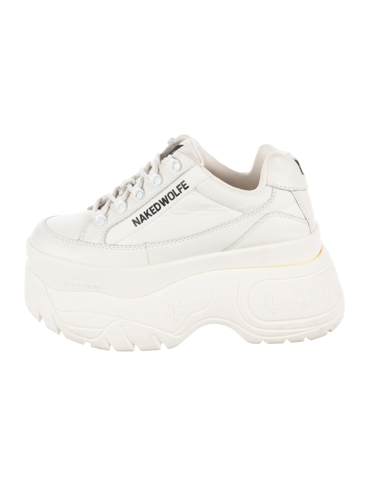 Naked Wolfe Leather Chunky Sneakers