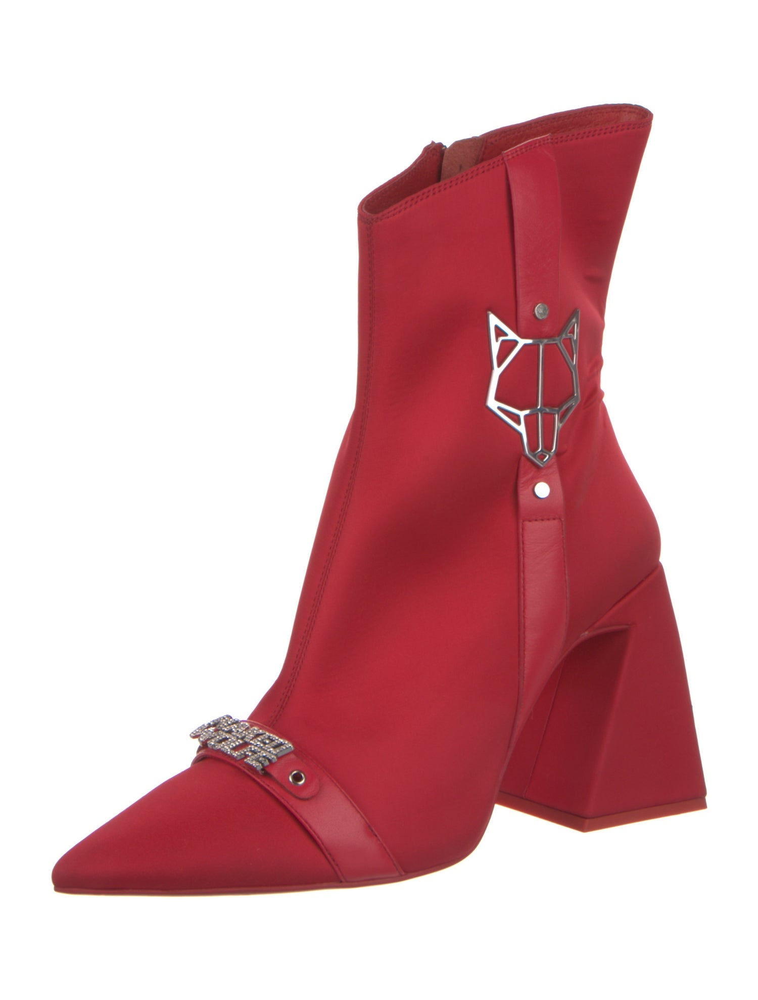 Naked Wolfe Satin Boots