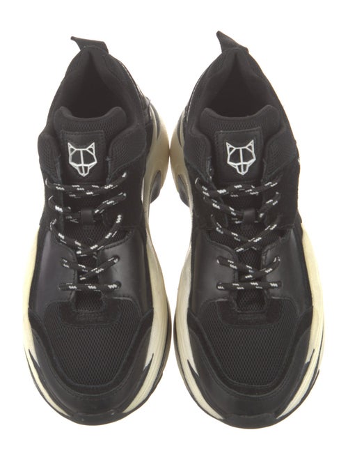 Naked Wolfe Mesh Graphic Print Chunky Sneakers