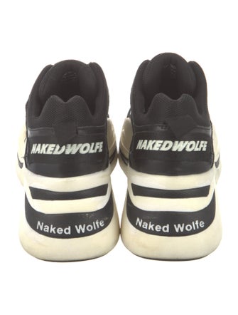 Naked Wolfe Mesh Graphic Print Chunky Sneakers