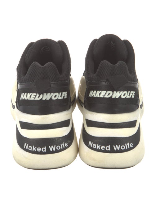 Naked Wolfe Mesh Graphic Print Chunky Sneakers