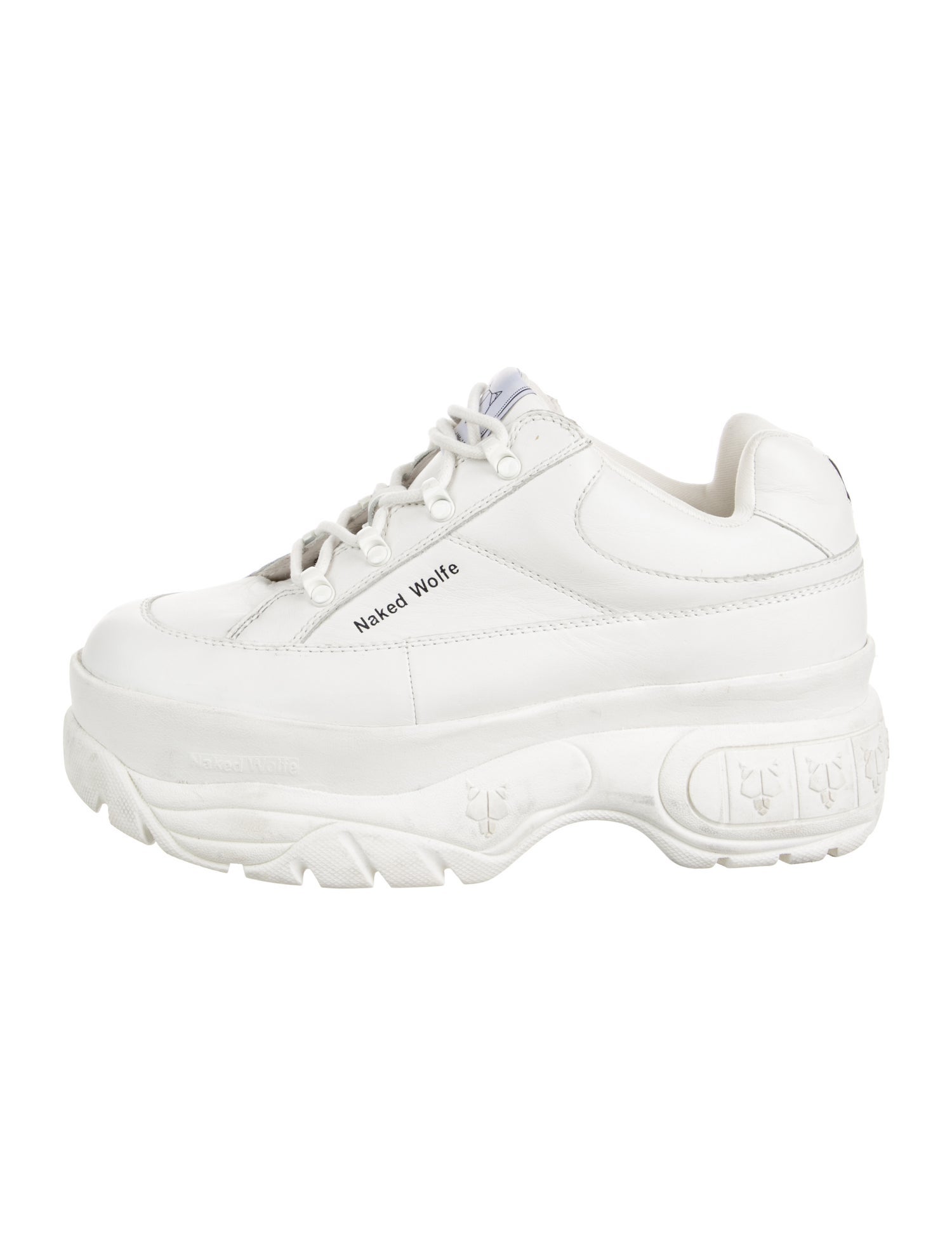 Naked Wolfe Leather Chunky Sneakers