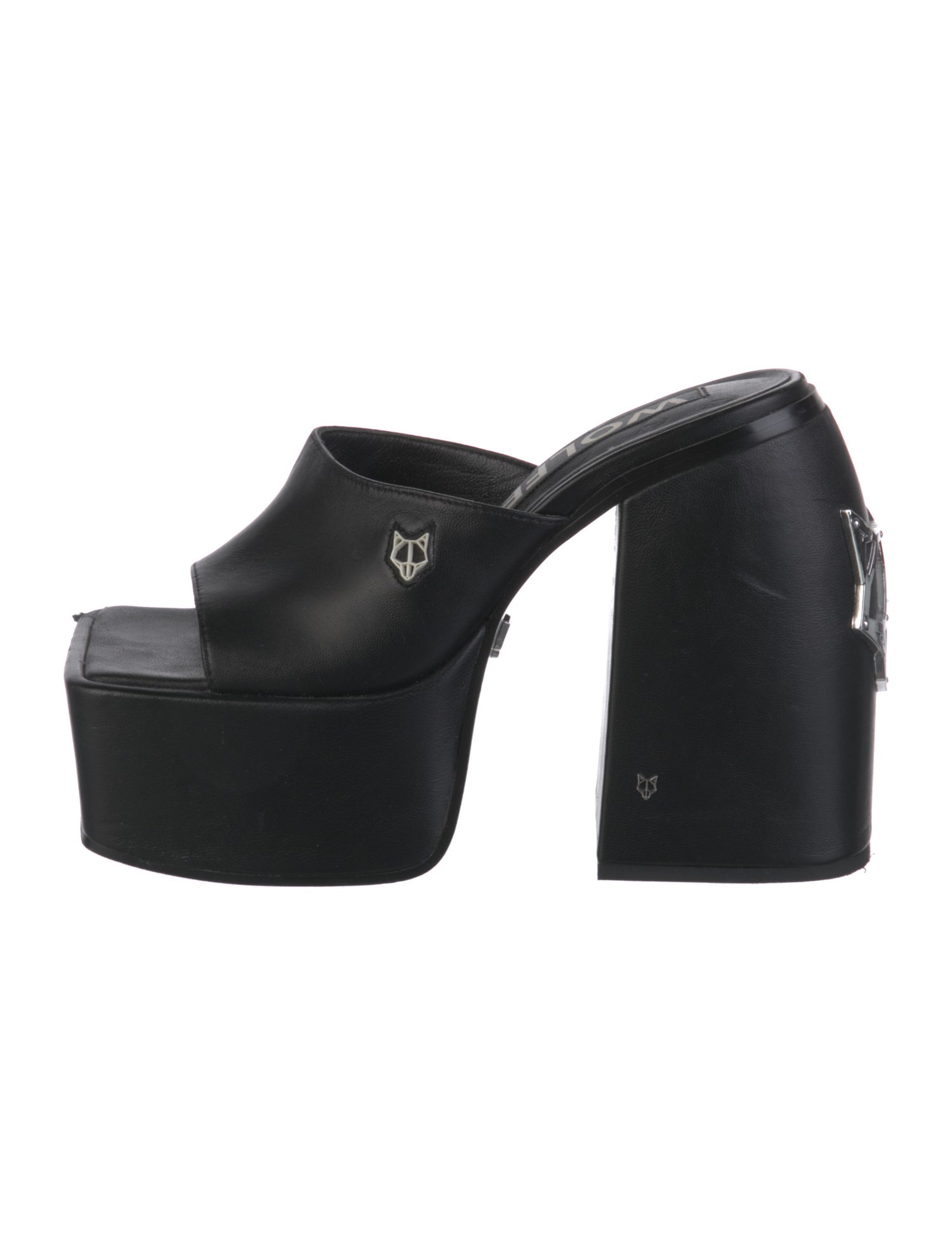 Naked Wolfe Leather Slides