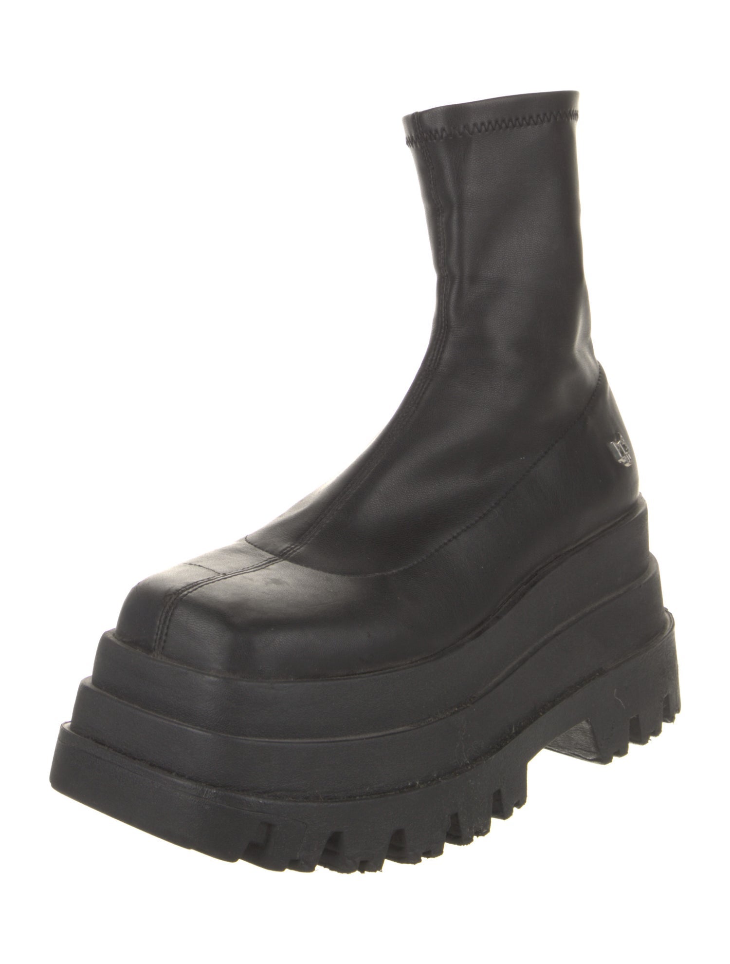 Naked Wolfe Leather Combat Boots