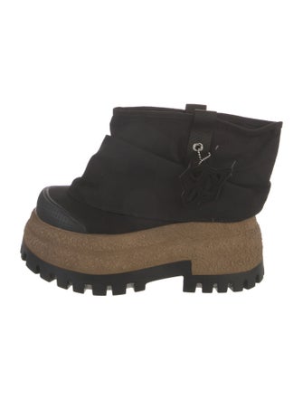 Naked Wolfe Colorblock Pattern Rain Boots