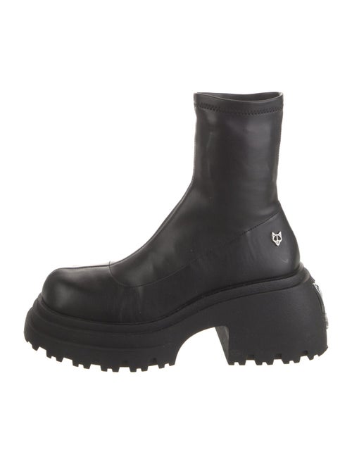 Naked Wolfe Leather Combat Boots