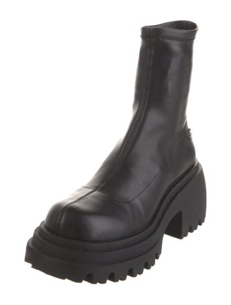 Naked Wolfe Leather Combat Boots