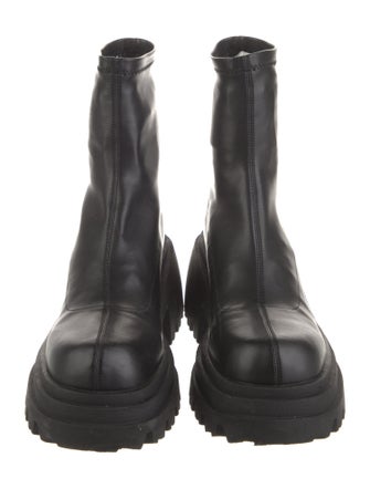 Naked Wolfe Leather Combat Boots