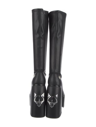 Naked Wolfe Leather Sock Boots