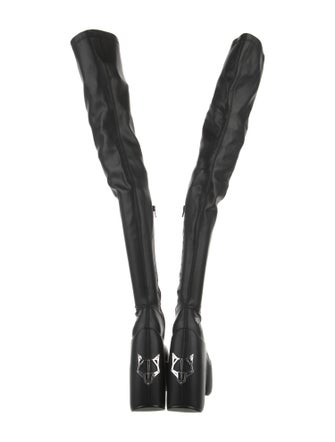 Naked Wolfe Leather Sock Boots