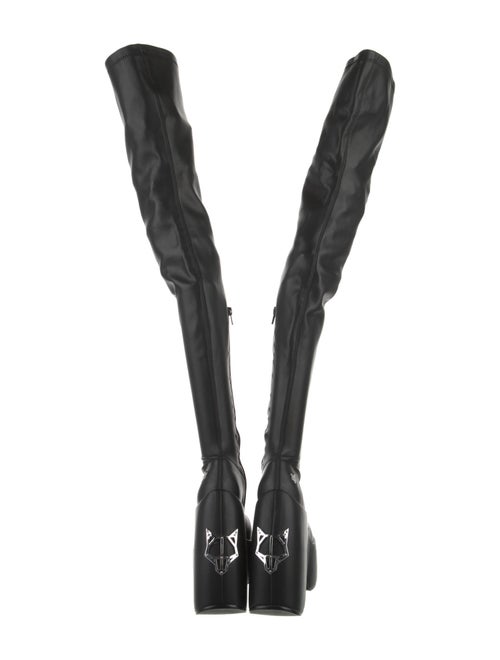 Naked Wolfe Leather Sock Boots