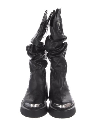 Naked Wolfe Leather Slouch Boots