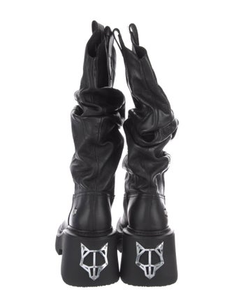 Naked Wolfe Leather Slouch Boots