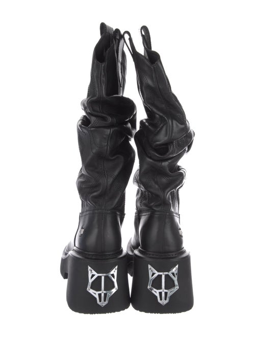 Naked Wolfe Leather Slouch Boots