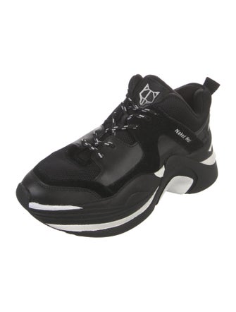Naked Wolfe Leather Chunky Sneakers