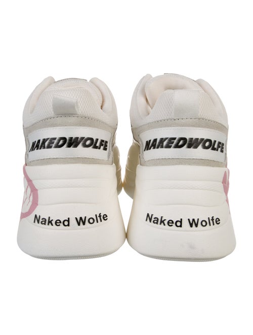 Naked Wolfe Mesh Graphic Print Chunky Sneakers
