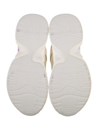 Naked Wolfe Mesh Graphic Print Chunky Sneakers