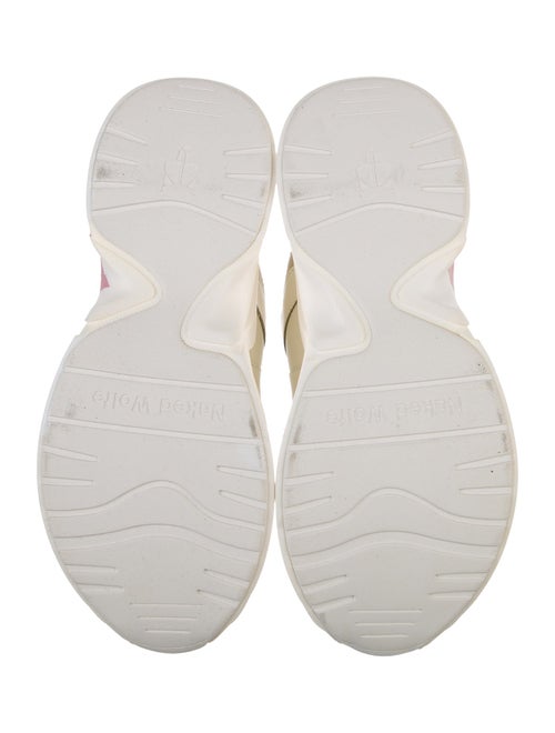 Naked Wolfe Mesh Graphic Print Chunky Sneakers