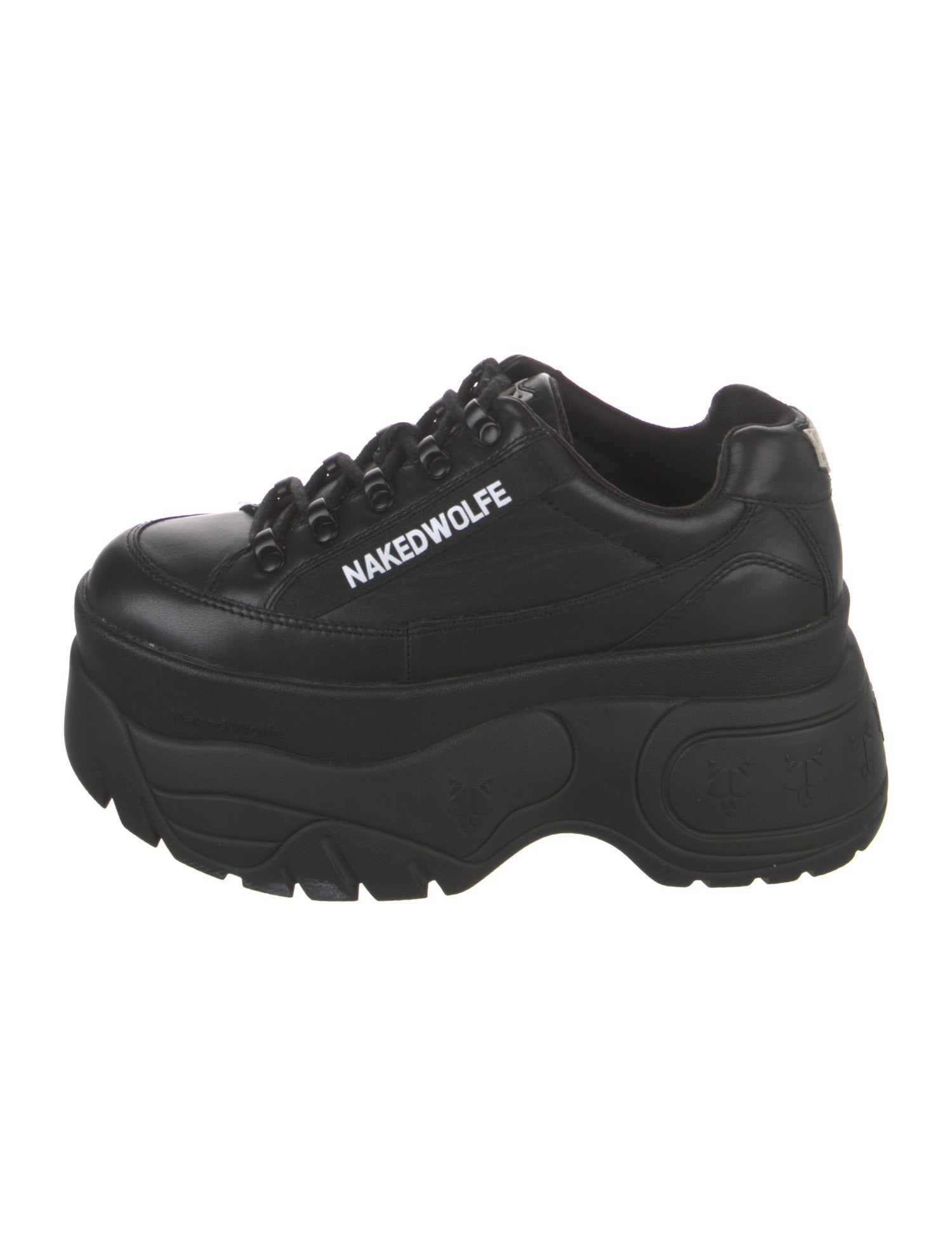 Naked Wolfe Leather Chunky Sneakers