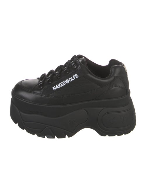 Naked Wolfe Leather Chunky Sneakers