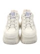 Naked Wolfe Leather Wedge Sneakers