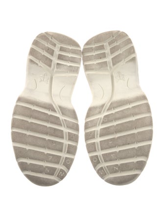 Naked Wolfe Leather Wedge Sneakers